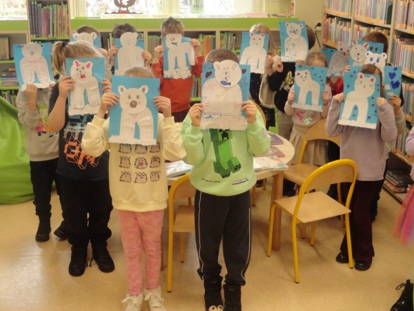 "Niedźwiedź polarny i Arktyka" - zajęcia edukacyjno - plastyczne dla Zielonego Przedszkola z okazji Dnia Niedźwiedzia Polarnego” - 2025.02.24 - Filia nr 4