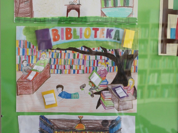 Konkurs plastyczny pn. "Biblioteka w oczach dzieci" - 2025.03.19 - Biblioteka Multimedialna "Czytnik"