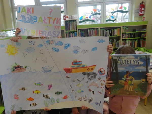 "Dzień Ochrony Bałtyku" - zajęcia edukacyjno - plastyczne dla PM nr 14 - 2026.03.23 - Filia nr 4