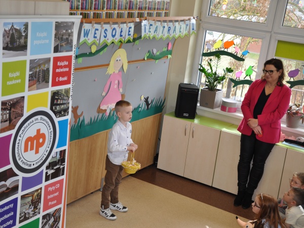"Wesołe Teatrałki" - konkurs recytatorski dla dzieci z lubińskich przedszkoli" - 2026.03.26 - Filia nr 4