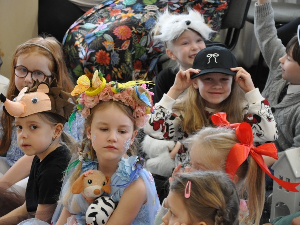 "Wesołe Teatrałki" - konkurs recytatorski dla dzieci z lubińskich przedszkoli" - 2026.03.26 - Filia nr 4