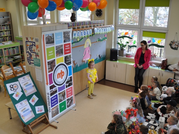 "Wesołe Teatrałki" - konkurs recytatorski dla dzieci z lubińskich przedszkoli" - 2026.03.26 - Filia nr 4